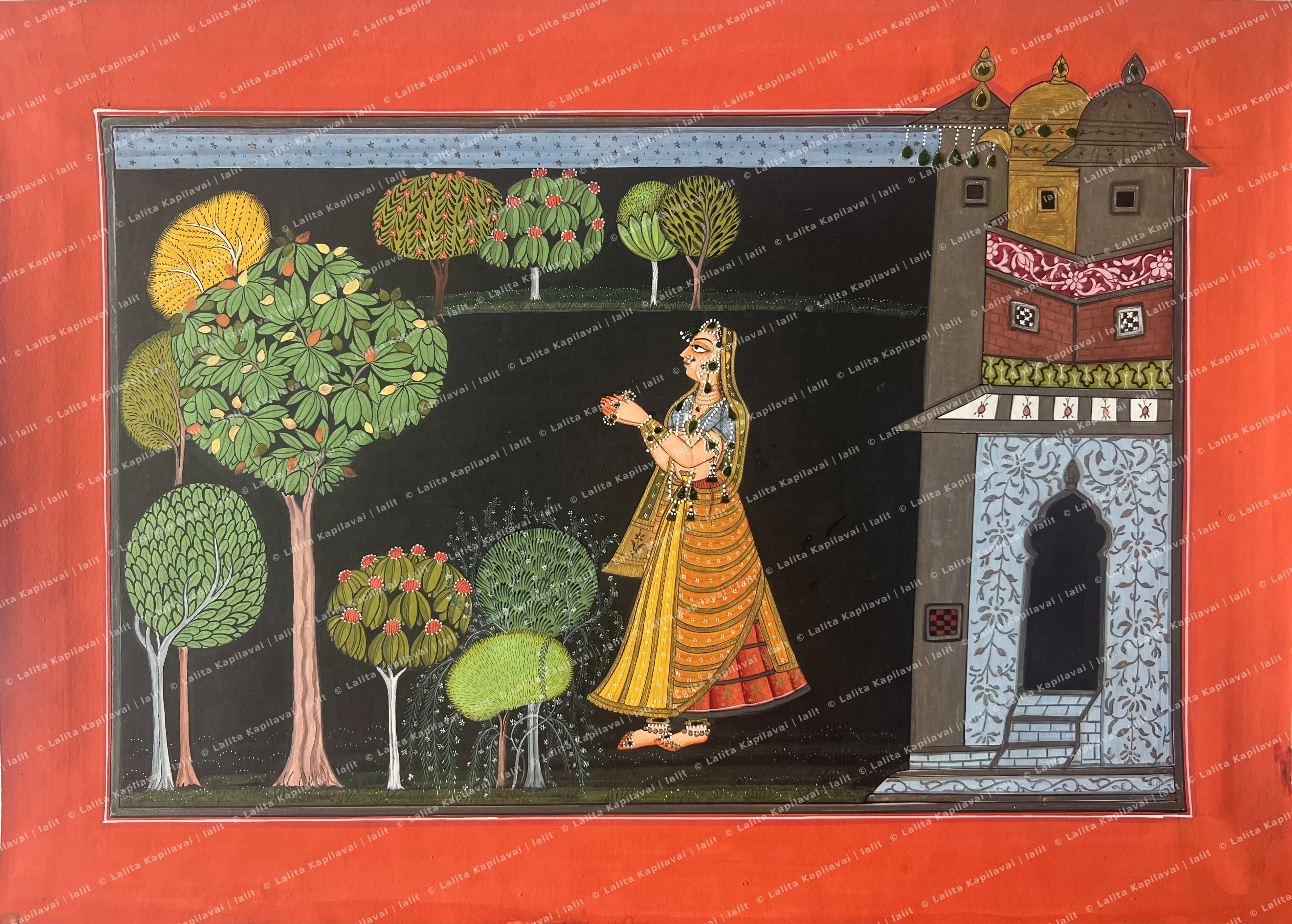 Utka Nayika from Rasamanjari
