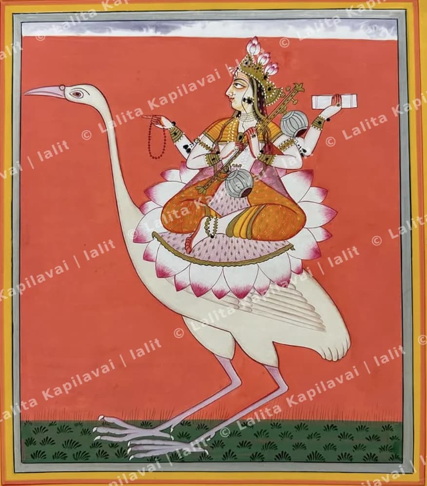 Goddess Saraswati