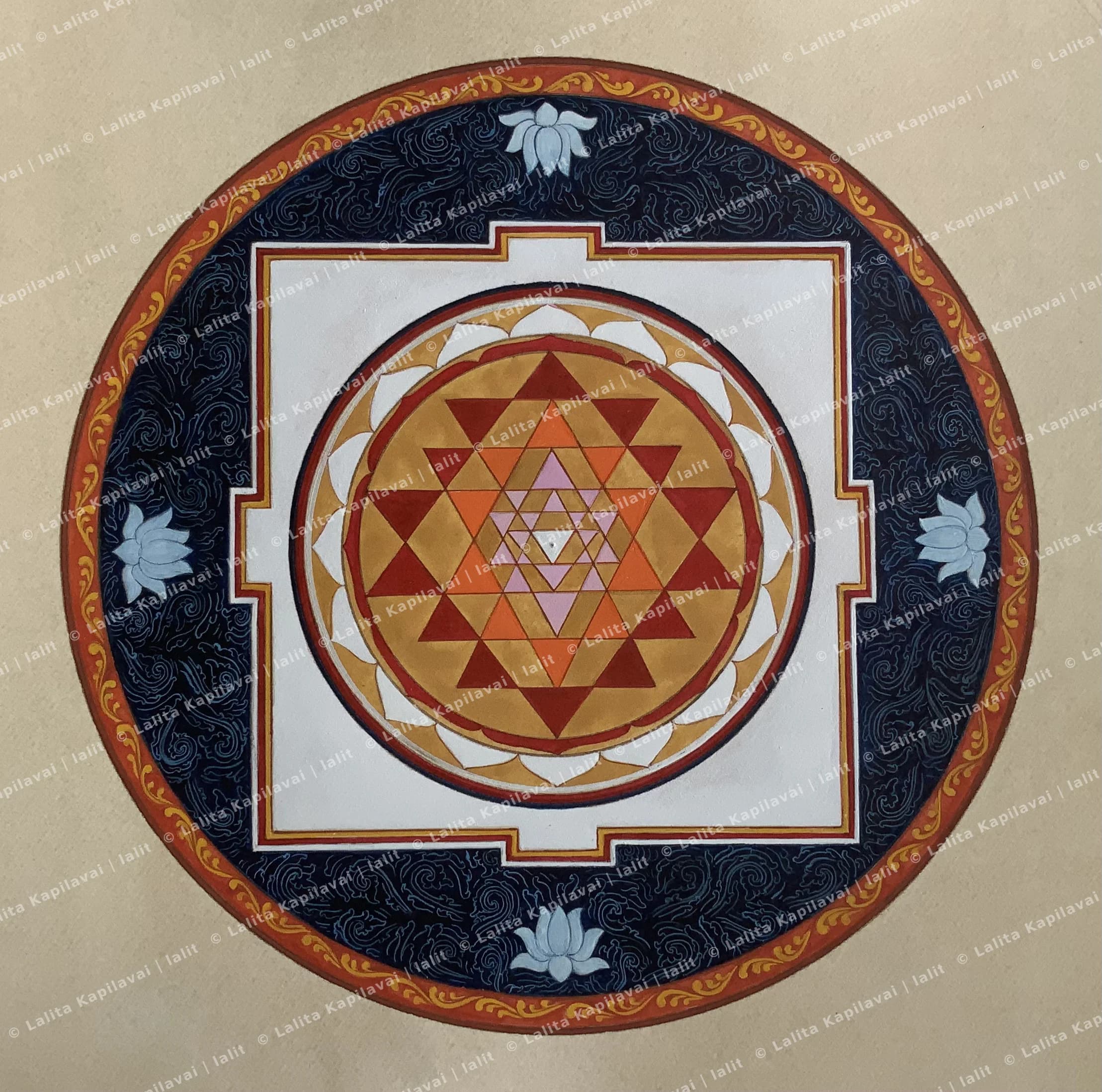 Holy Lalita Yantra