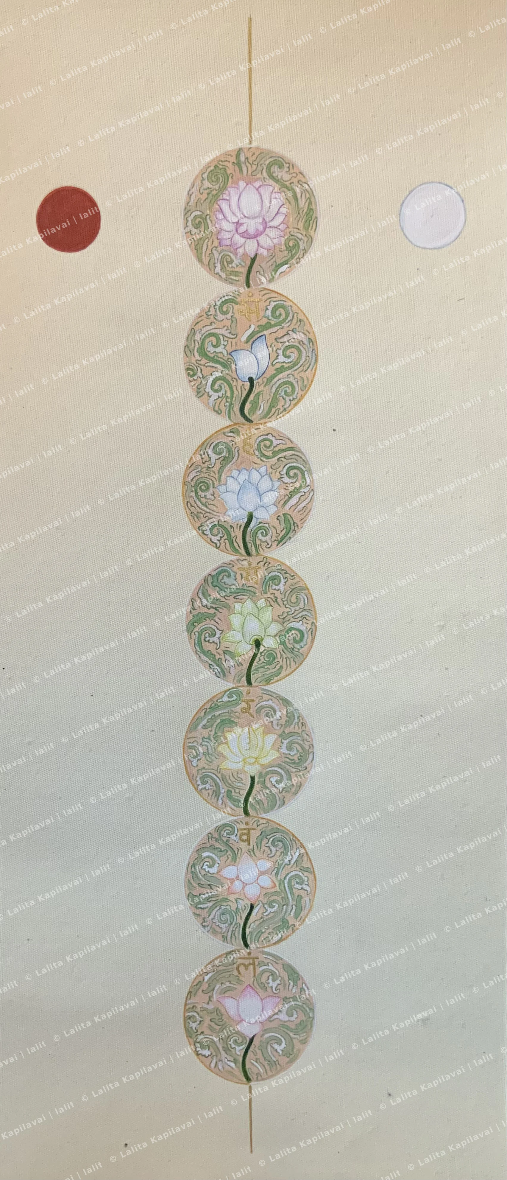 Vertical Holy Lotus String