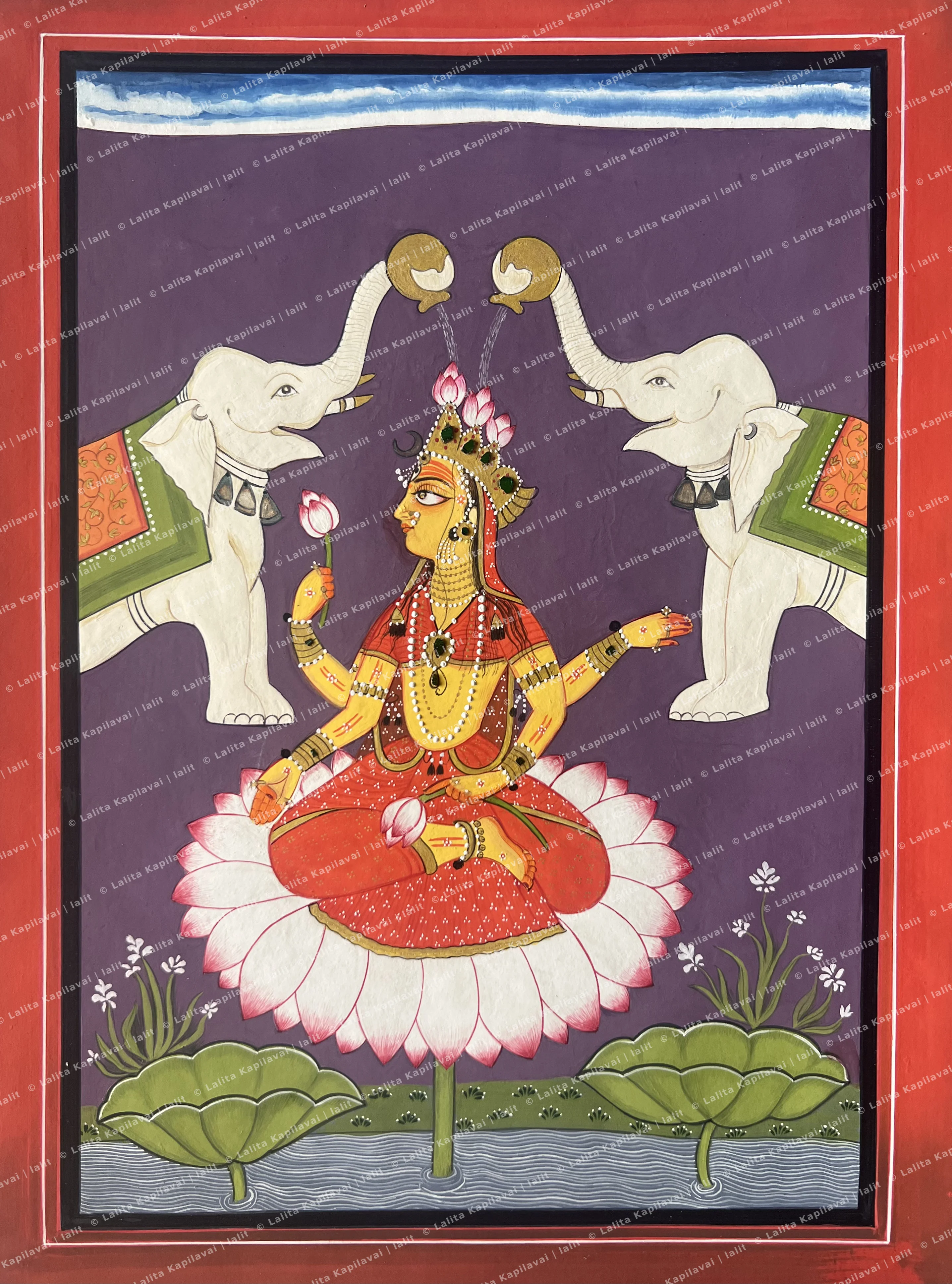 Goddess Gaja Lakshmi 2