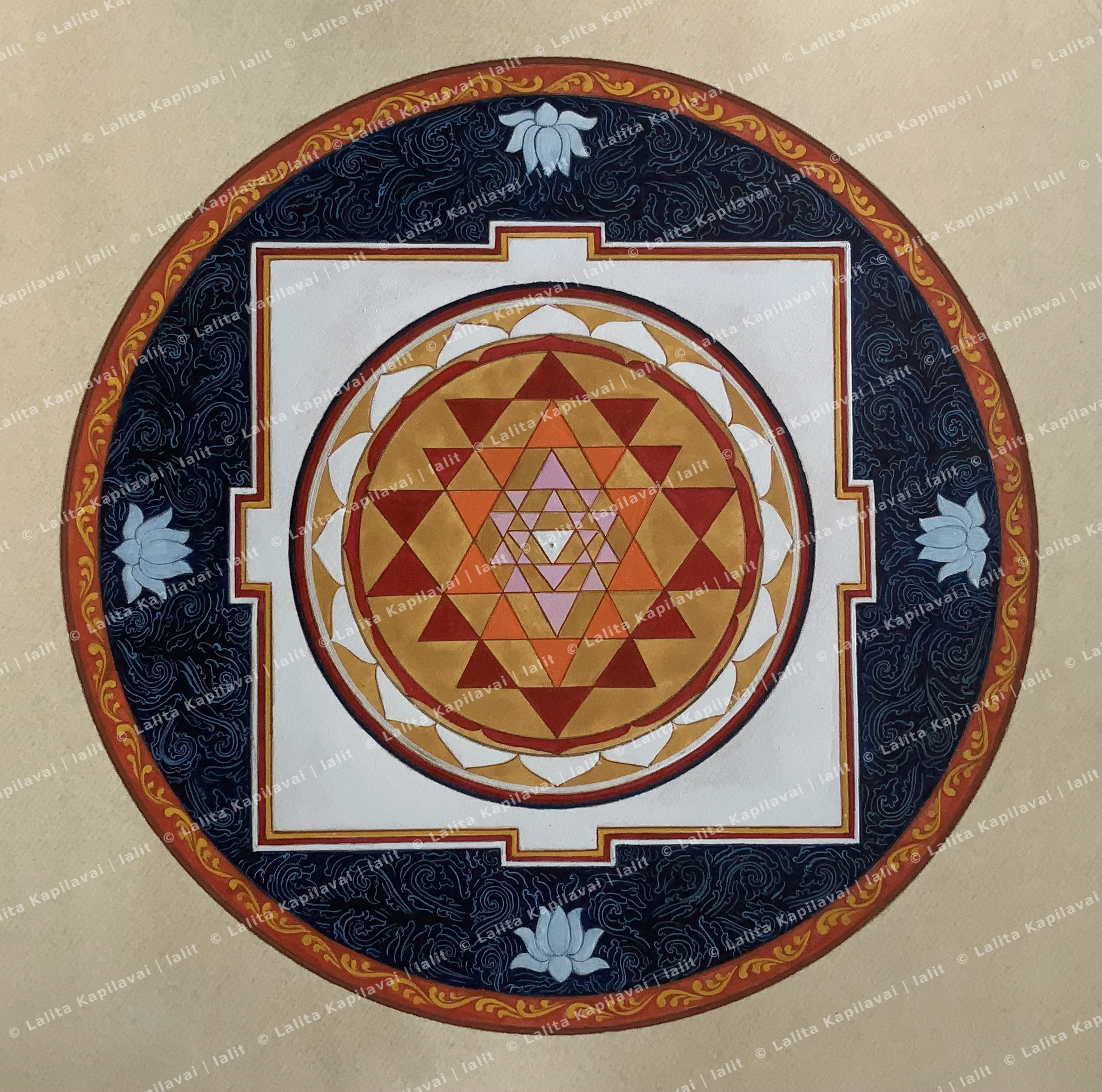 Holy Lalita Yantra