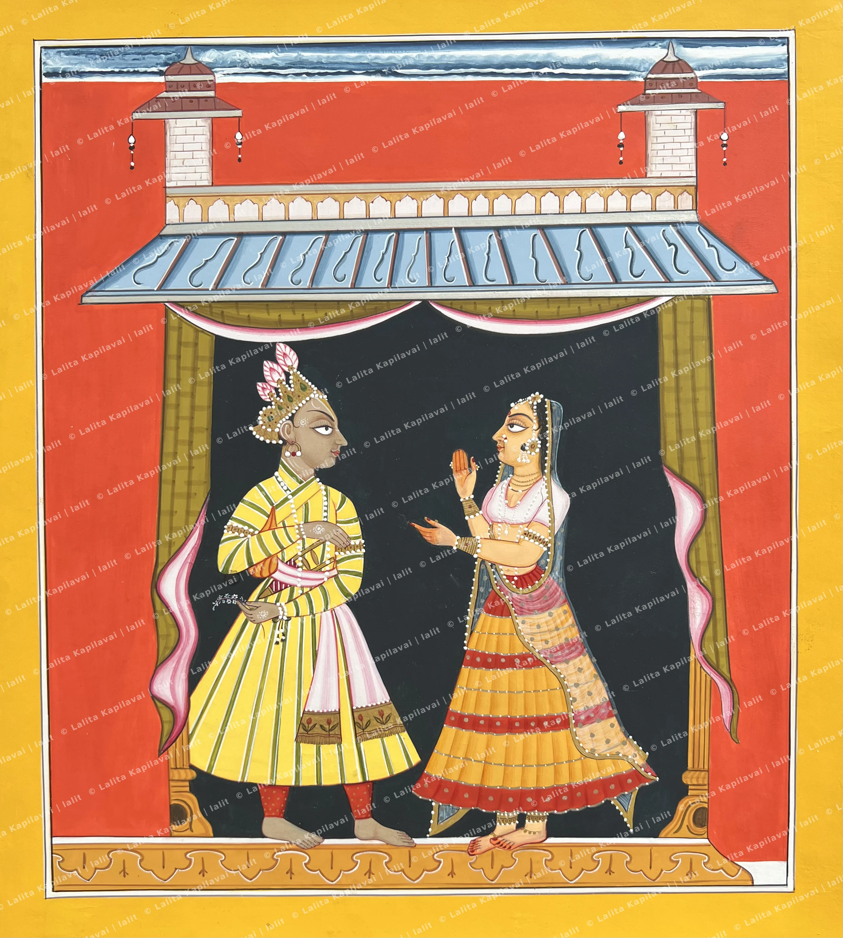 Ragini Sanehi, wife of Bhairava raga